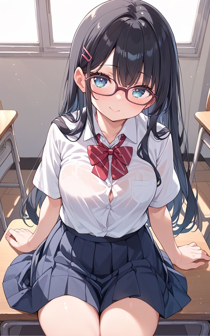 催●アプリ！？謎のアプリを試したらクラスの女たちが狂っていった - サンプル画像 1