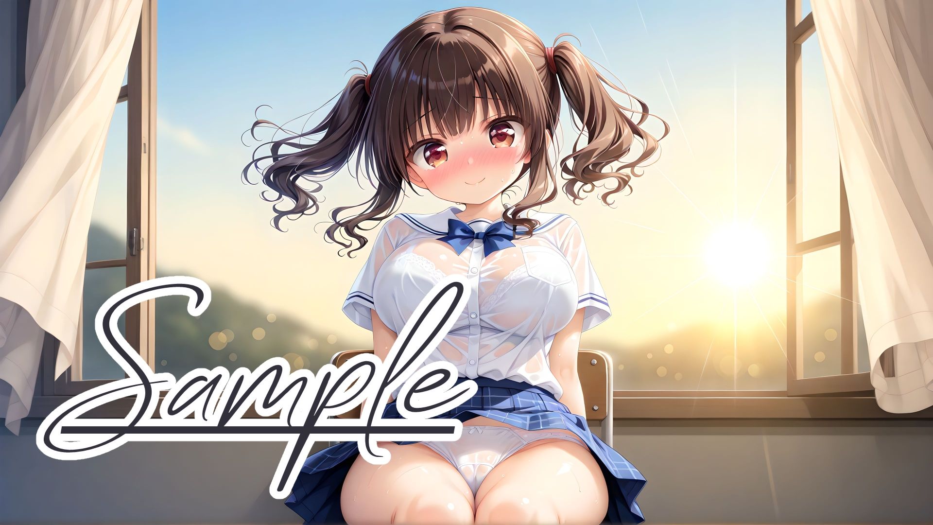 制服＆濡れパンツ盛合せコレクション - サンプル画像 5