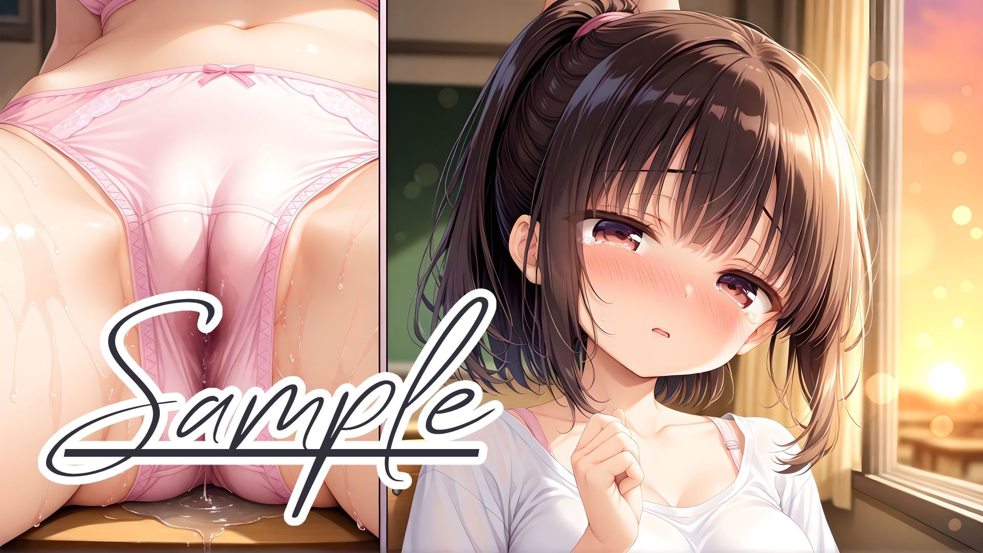 制服＆濡れパンツ盛合せコレクション - サンプル画像 6