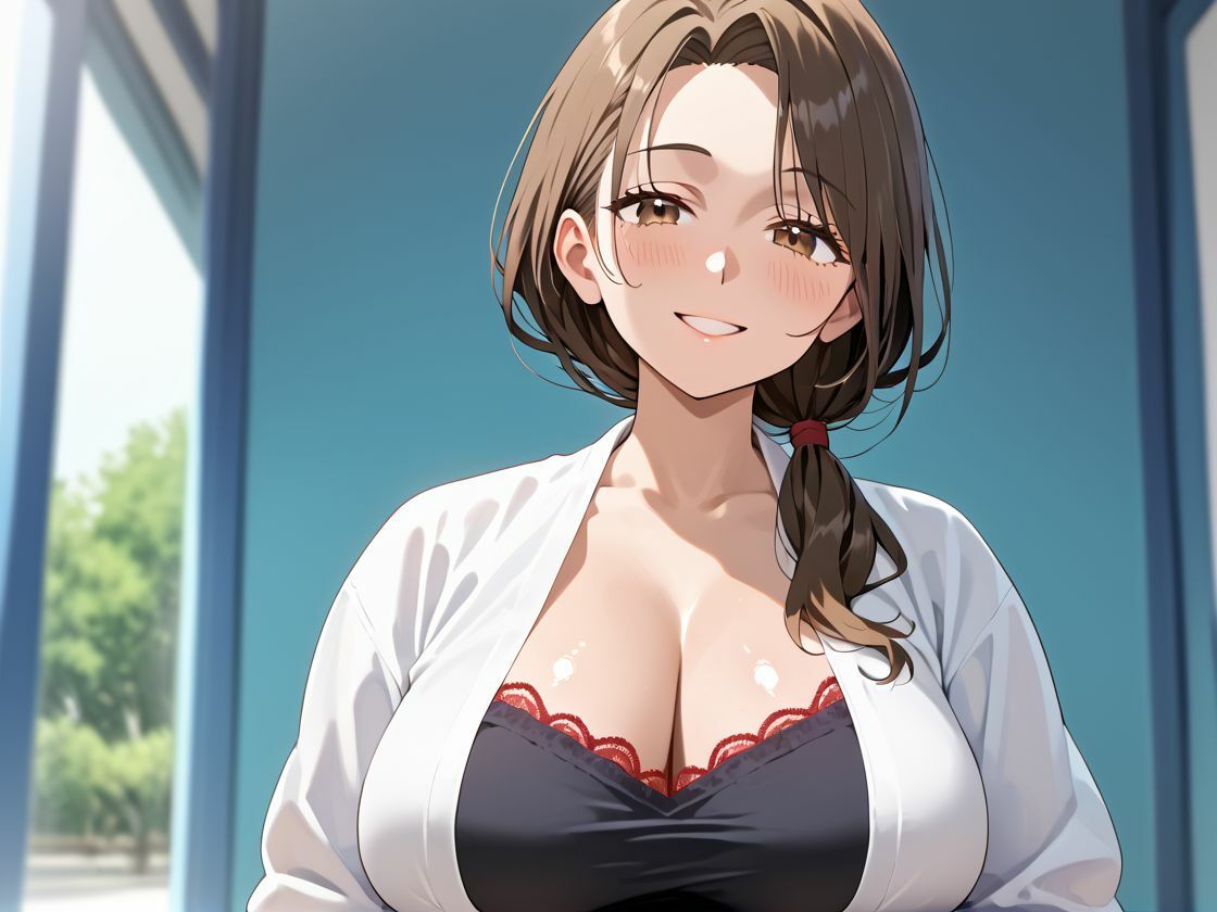 友達の母親の乳がデカすぎる - サンプル画像 8