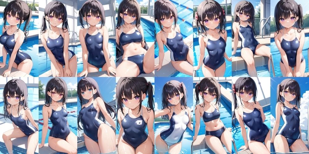 スクール水着【500枚】 - サンプル画像 4