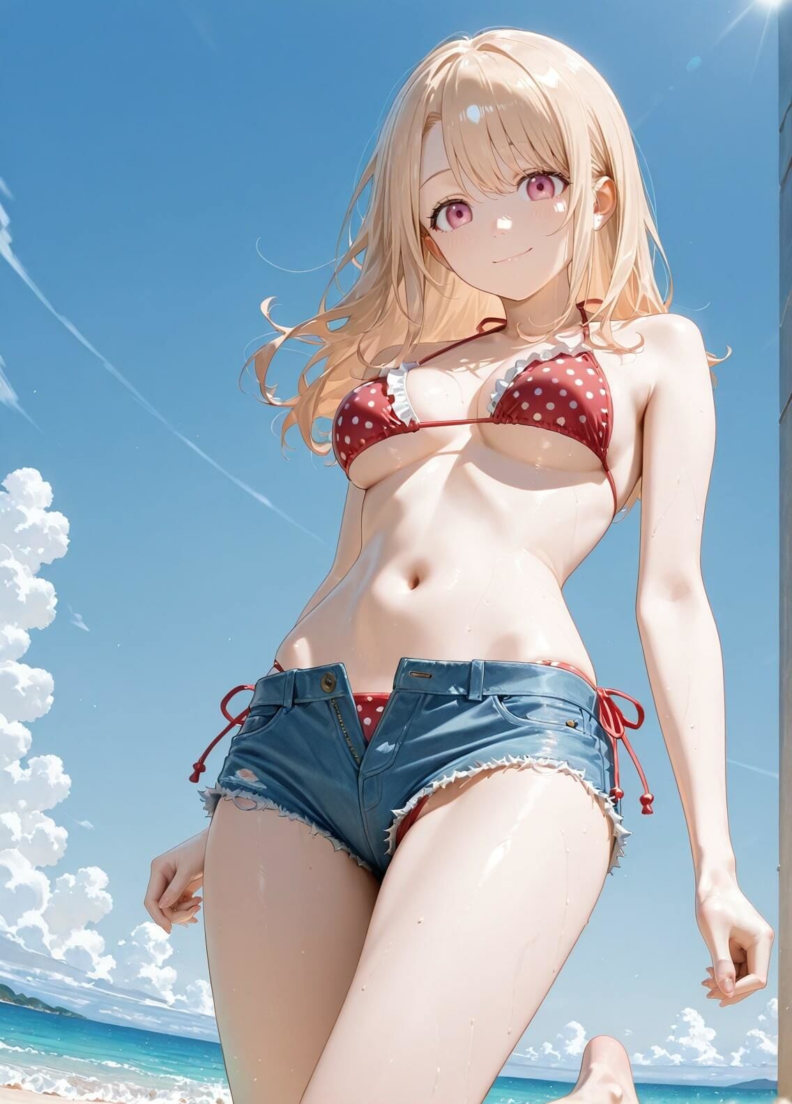 「黒岩メダカに私の可愛いが通じない」川井モナ  セクシー写真集6（全500枚） - サンプル画像 1
