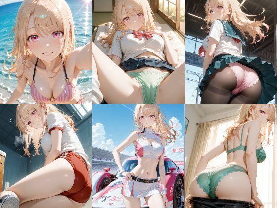 「黒岩メダカに私の可愛いが通じない」川井モナ  セクシー写真集6（全500枚）