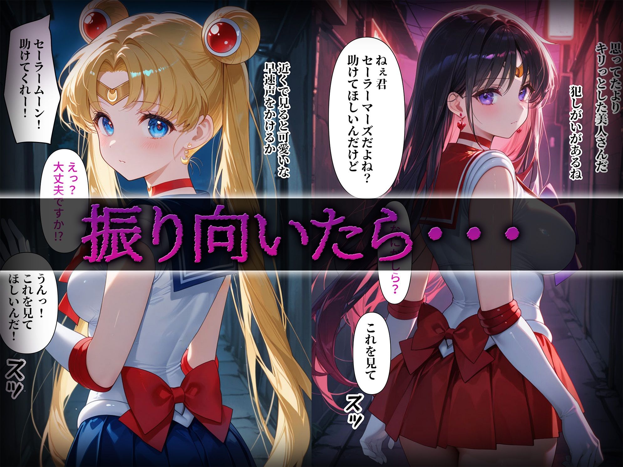 洗脳師 セーラー〇ーン編（セリフあり） - サンプル画像 1