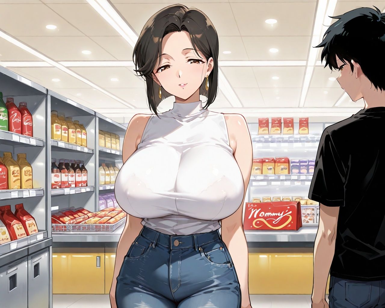 ヌルテカ肉厚人妻を寝取り堕とす - サンプル画像 2