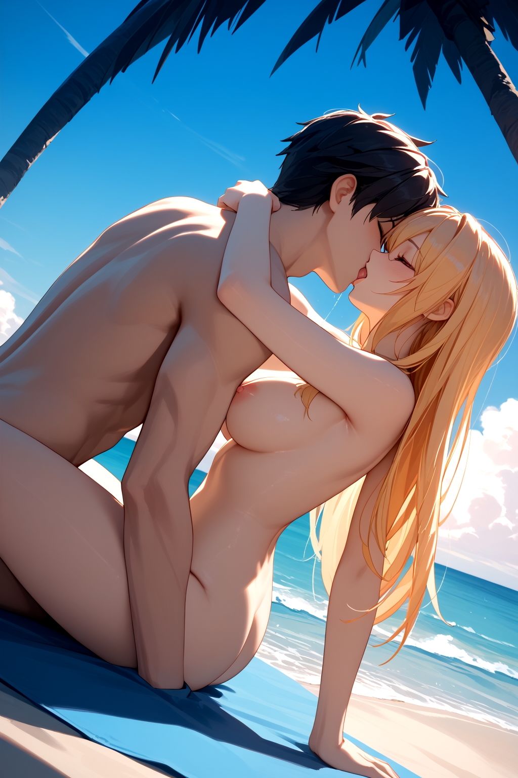 ビーチの誘惑 〜水着美女の秘密〜 - サンプル画像 4