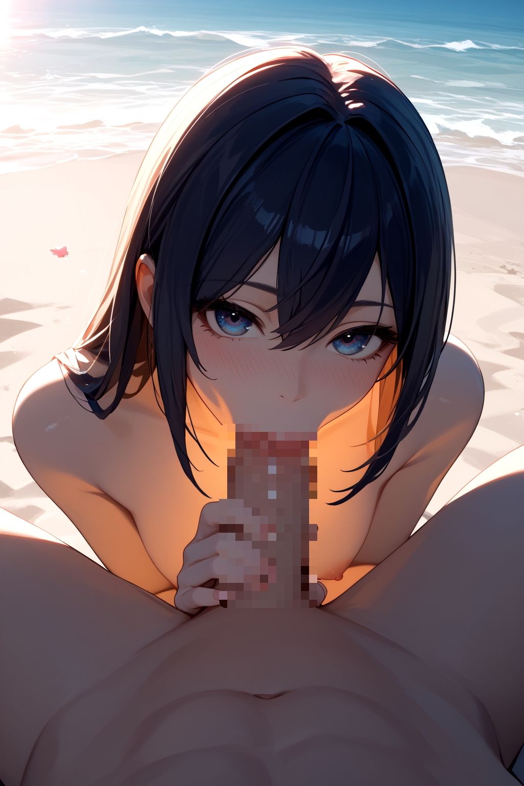 ビーチの誘惑 〜水着美女の秘密〜 - サンプル画像 7