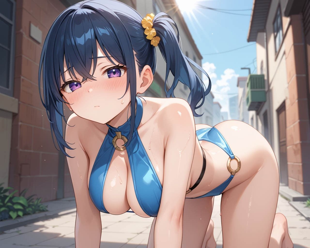 痴女図鑑〜外で痴女がうろついていたからわからせた〜 - サンプル画像 4