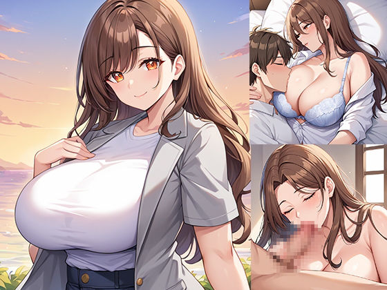 爆乳母  性教育 - サンプル画像 1