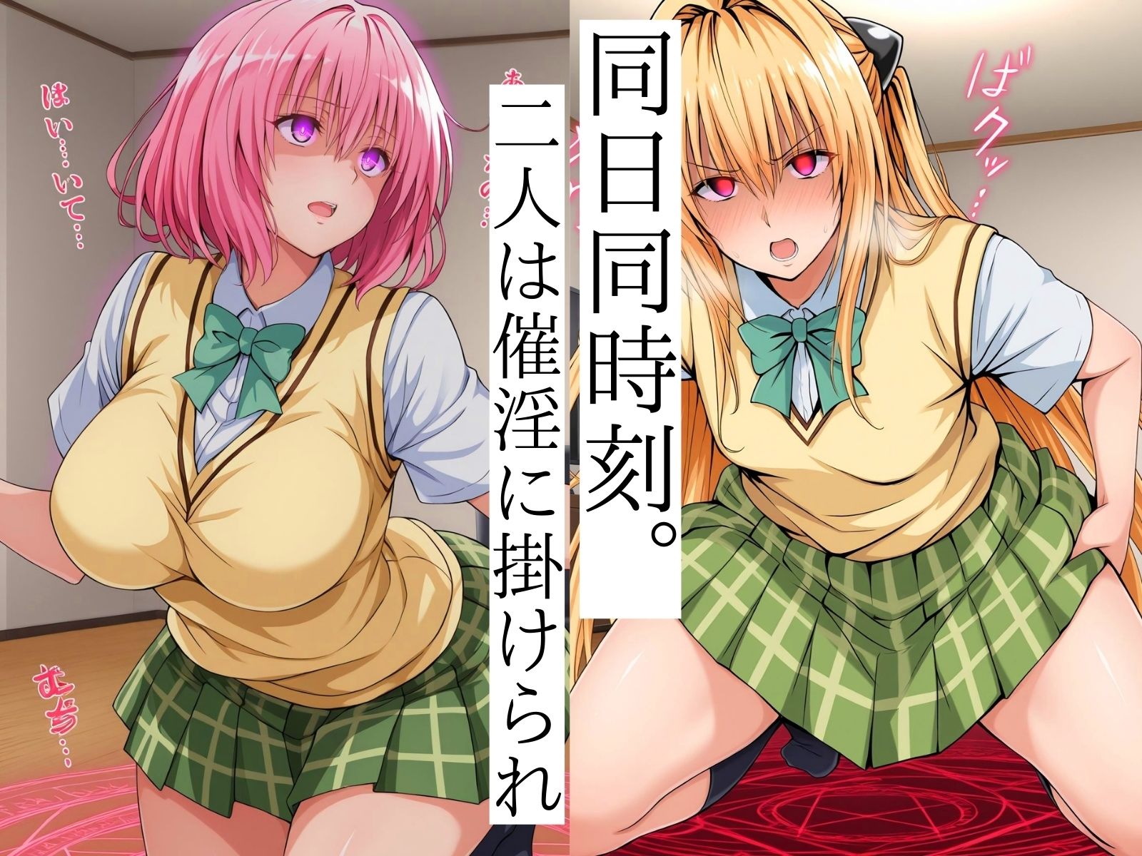 催淫突撃テントハウス MOMO＆YAMI - サンプル画像 1