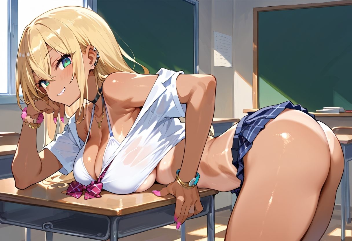 黒ギャルはクラスの性奴● - サンプル画像 2