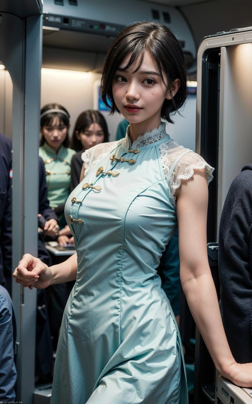 働く女子  CAさん（3） 外資系キャビンアテンダントの制服図録 - サンプル画像 8