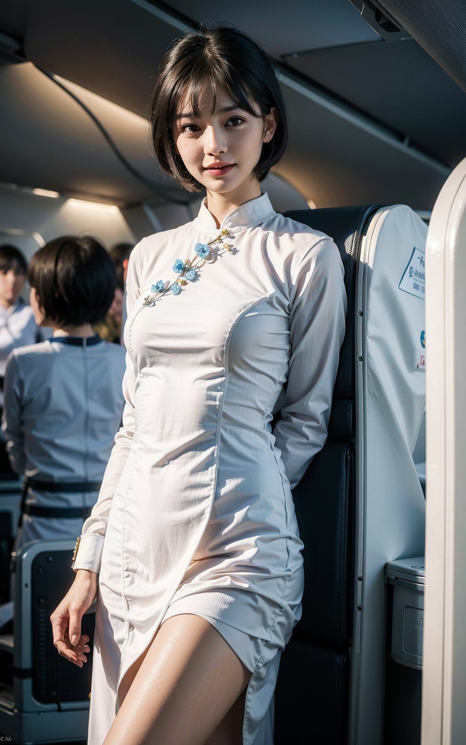 働く女子  CAさん（3） 外資系キャビンアテンダントの制服図録 - サンプル画像 9
