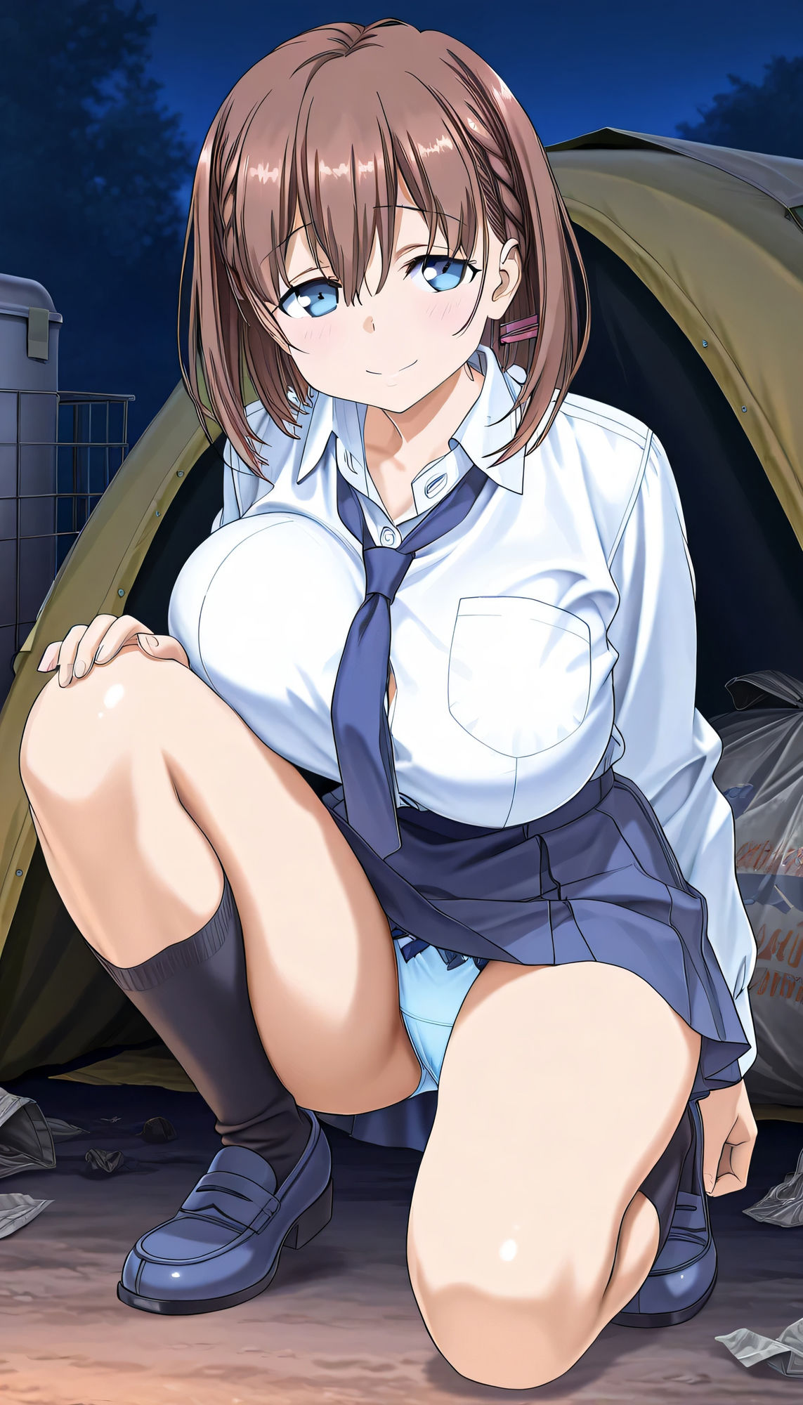 美少女のホームレスボランティア  アイちゃん - サンプル画像 2