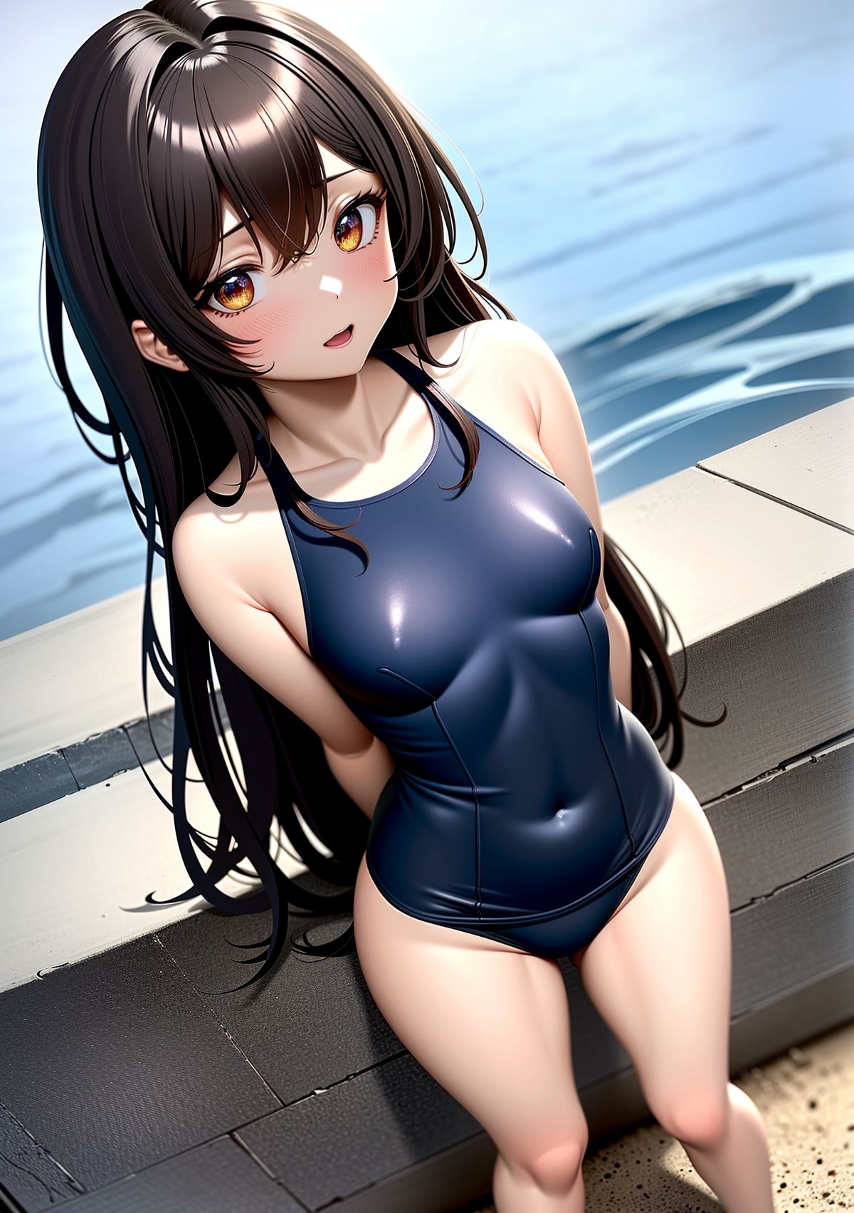 無垢な彼女たち  〜水着編〜 - サンプル画像 5