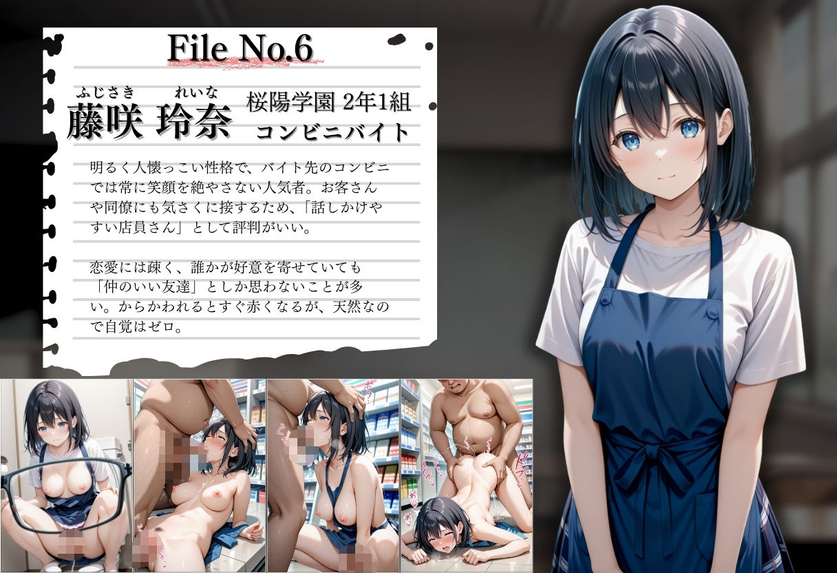 透視メガネ コンビニバイト - サンプル画像 2