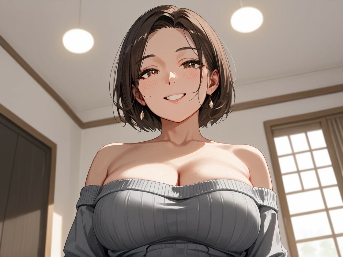 爆乳ママ  〜大好きなママが肉便器に〜 - サンプル画像 2