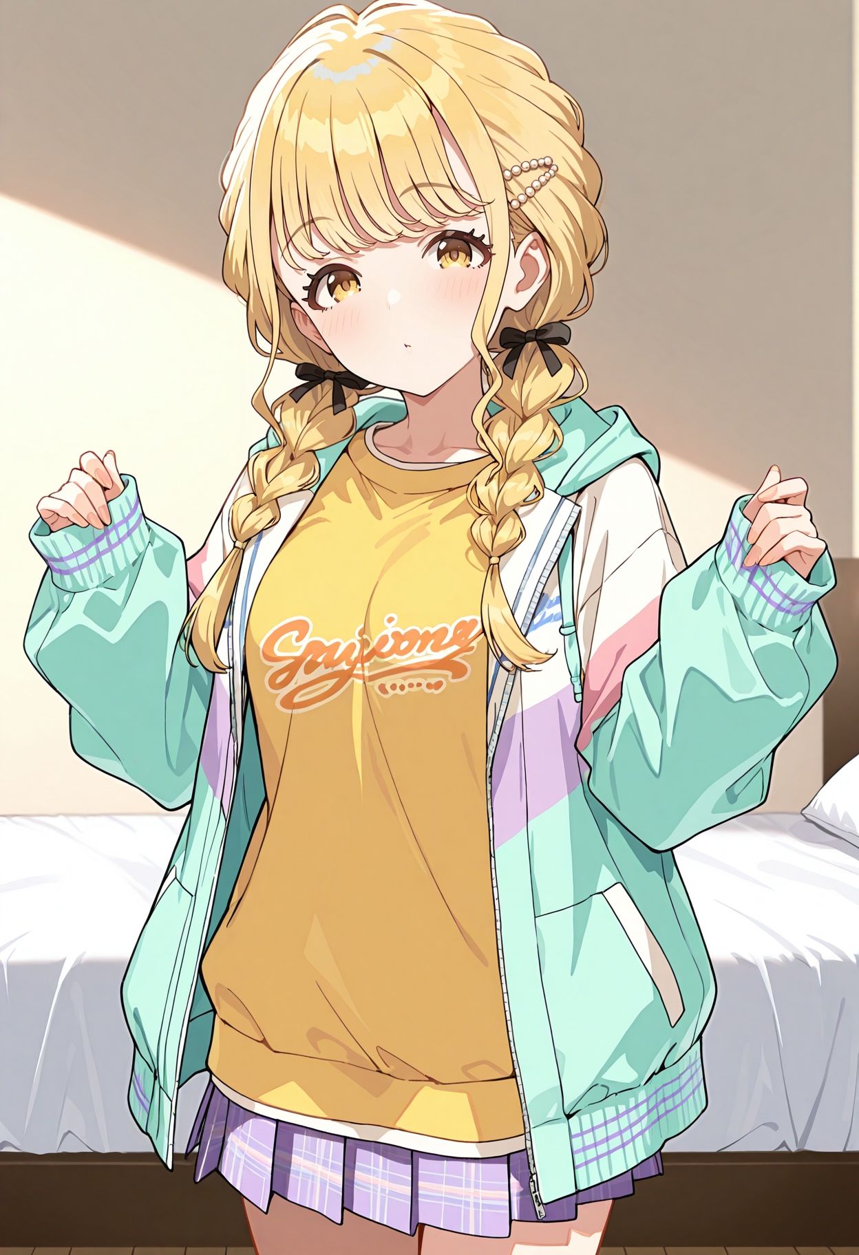 学◯ス 藤◯ことね エロCG集 - サンプル画像 1