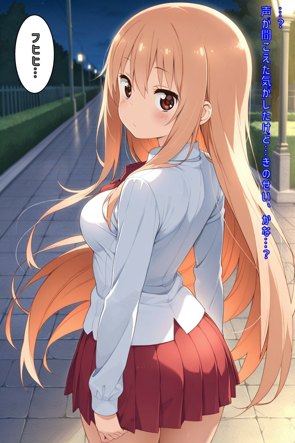 「うまるちゃん…いつもみてるよぉ…」 - サンプル画像 1