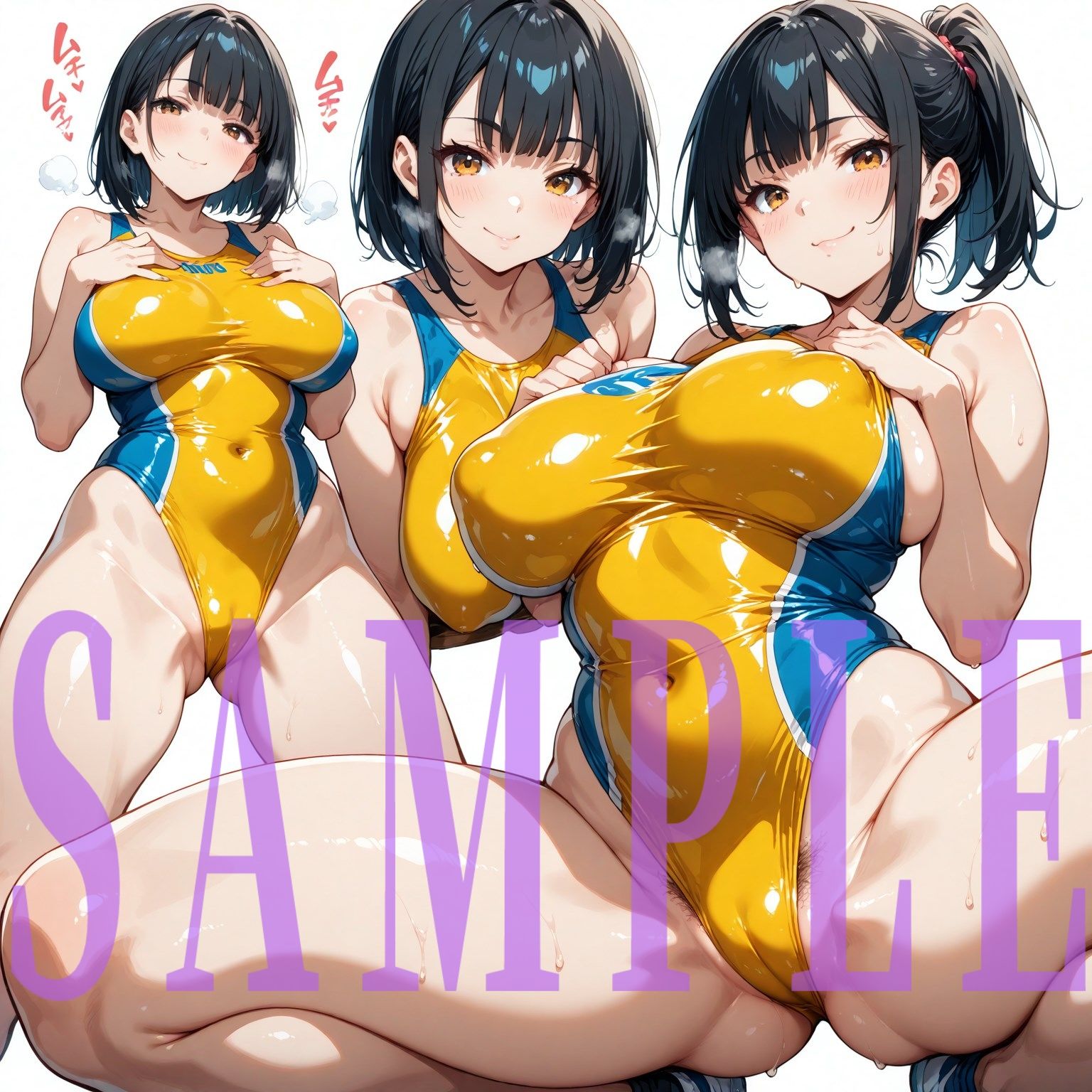競泳水着キャラクターコレクション（Lサイズ）Vol.02 - サンプル画像 2