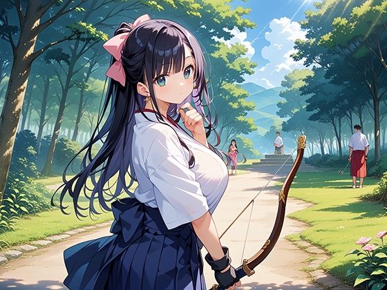 性実践学園 伝統の弓道部はエッチがお好き！ - サンプル画像 1
