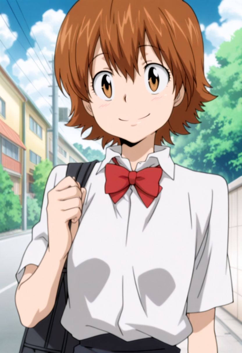 放課後ヒロインズ  笹川京子 - サンプル画像 1