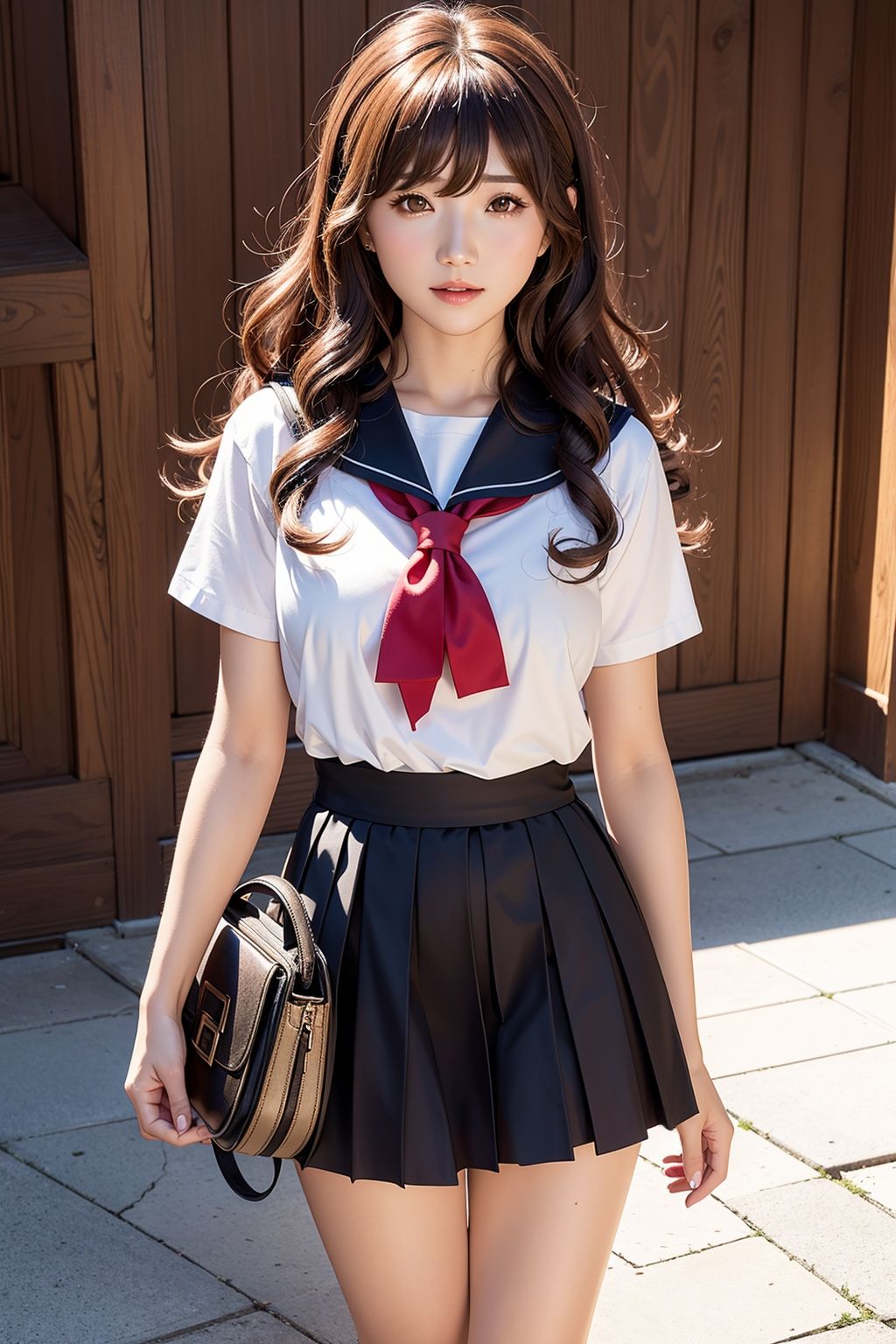 脱衣の天使たち キュートなロングウェーブ2 - サンプル画像 1