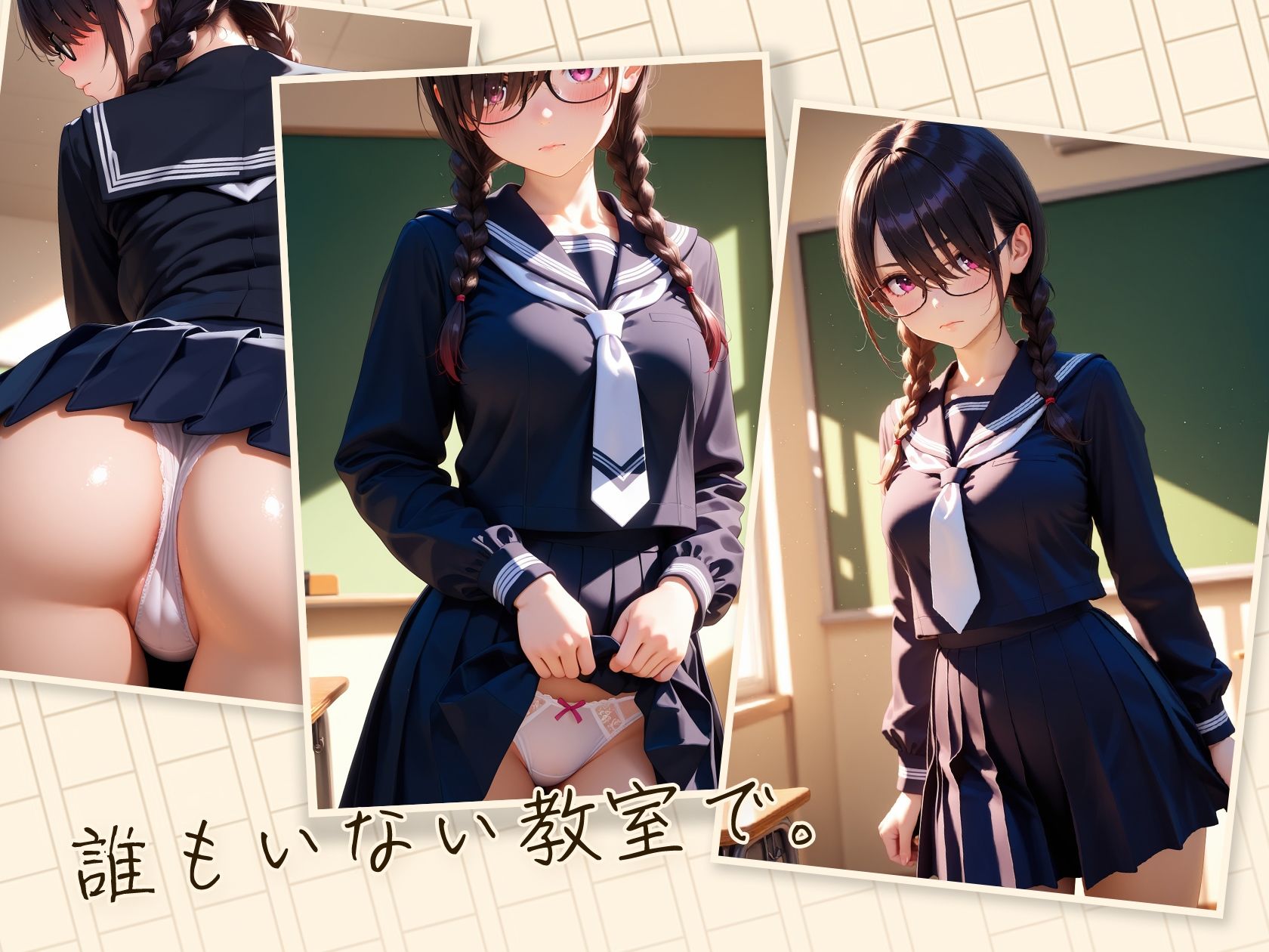 地味な女の子は、今日もいいなり。 - サンプル画像 1