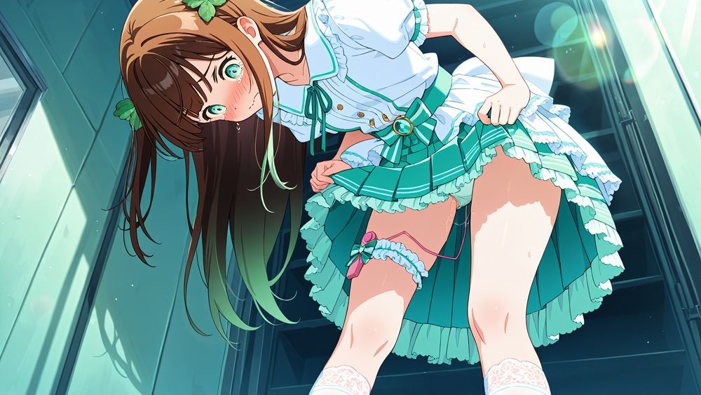 【FANZA専売】カラーツインズ Vol.1 爆乳紫髪茶髪アイドル中出し種付け撮影会【4K】【400枚収録】 - サンプル画像 5
