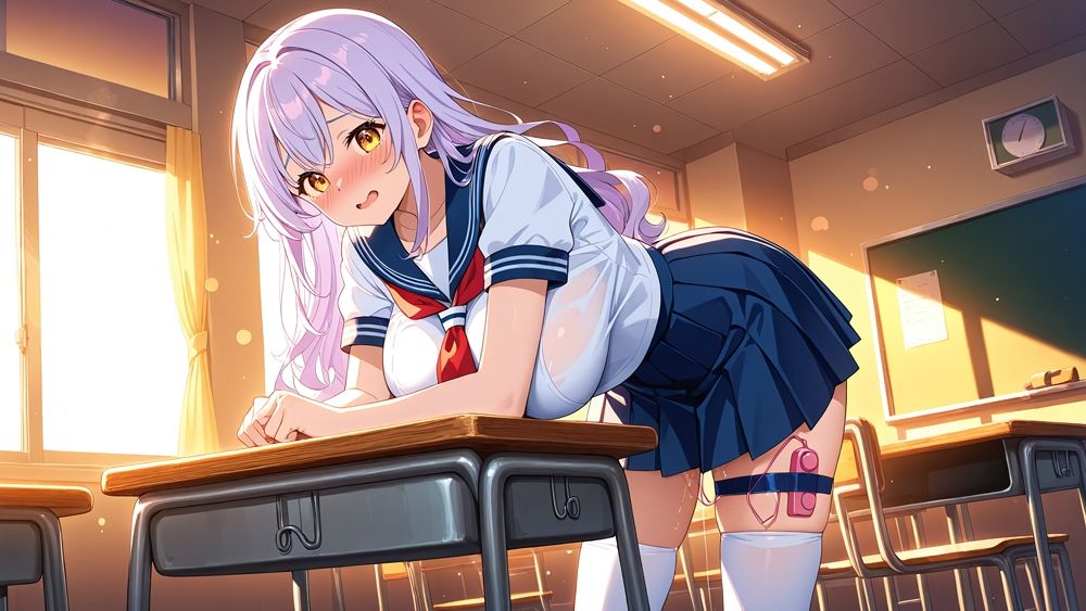 【FANZA専売】カラーツインズ Vol.1 爆乳紫髪茶髪アイドル中出し種付け撮影会【4K】【400枚収録】 - サンプル画像 6