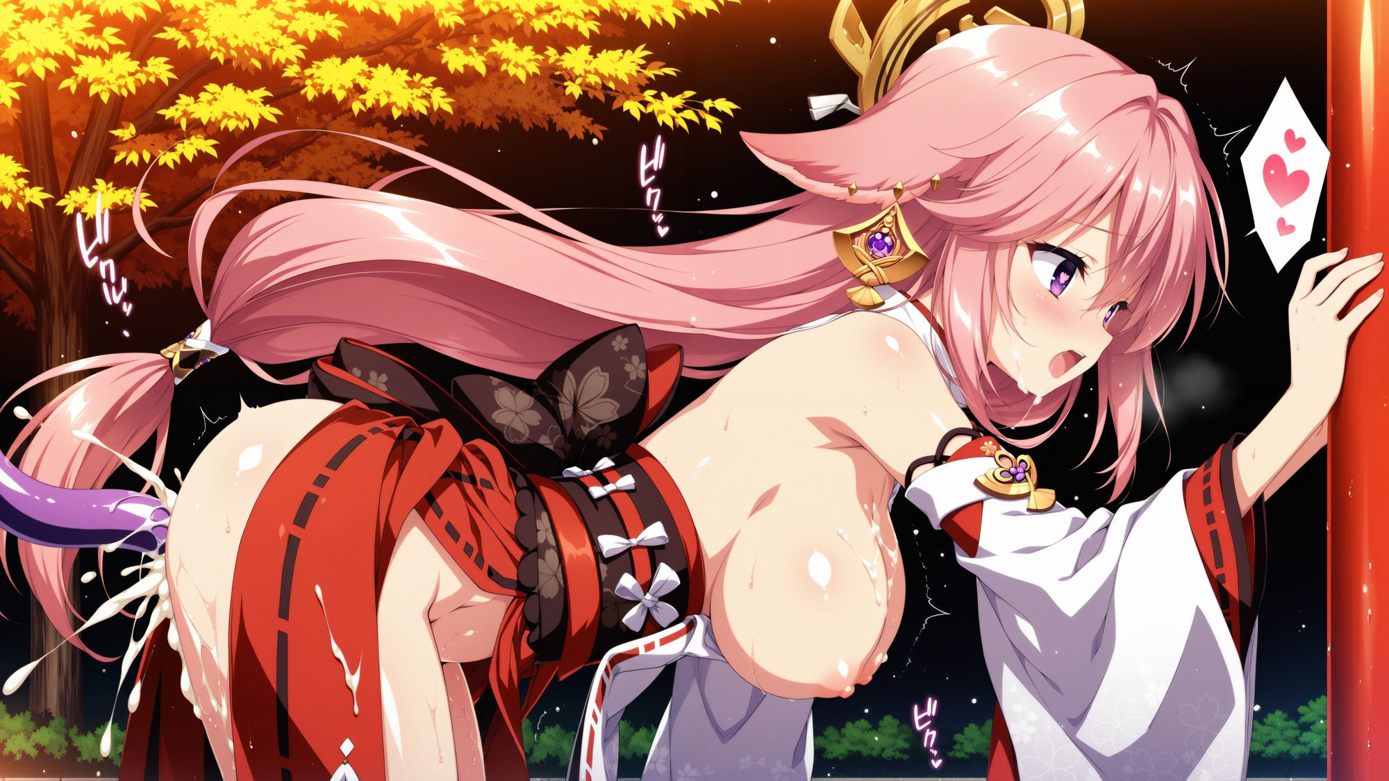 触手に囚われた少女達 〜原神編〜 Vol.2 - サンプル画像 6