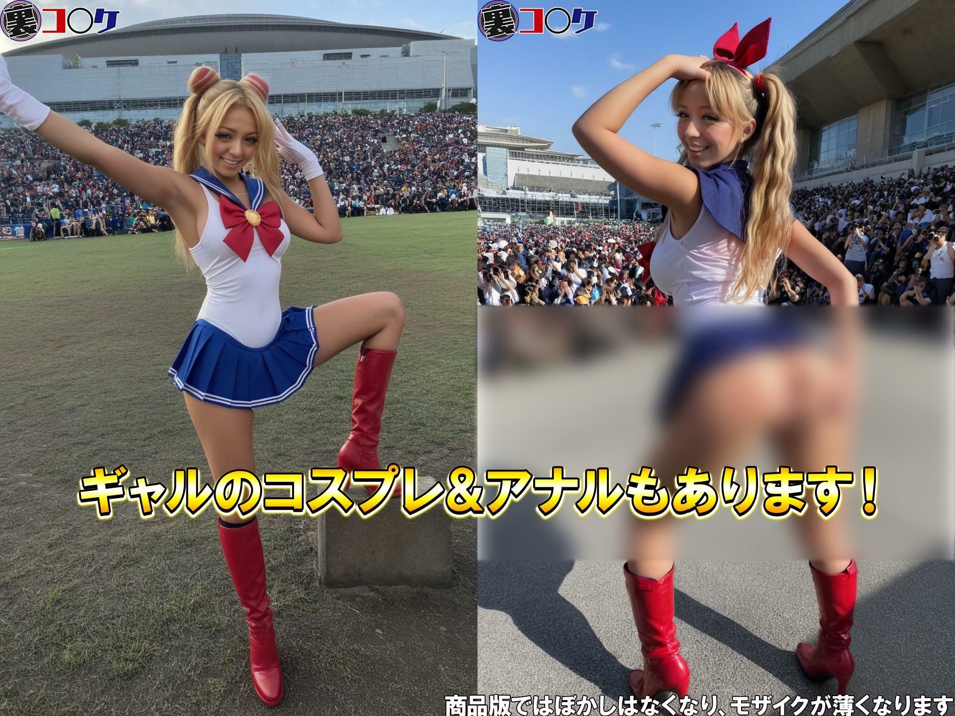 【超リアル/264枚】裏コ〇ケ！  肛門撮影セッションがある世界【露出ファン必見！】 - サンプル画像 5