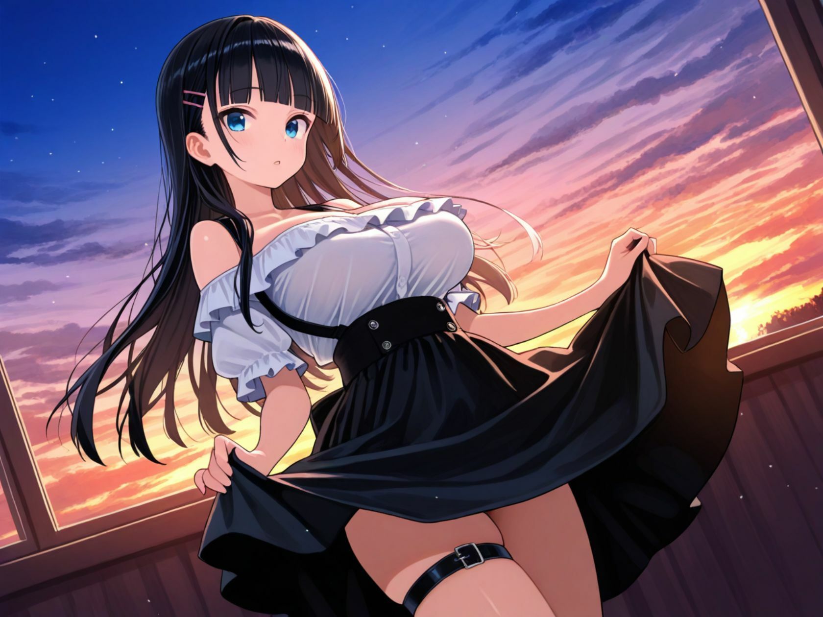 親戚娘は実は淫乱 - サンプル画像 2