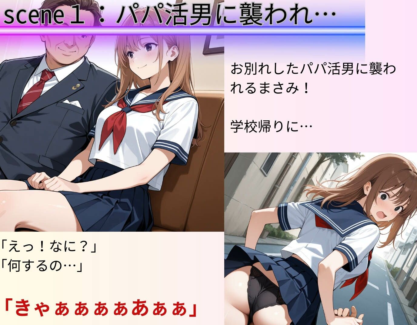 パパ活女子の末路！若ま〇こに撃ち込まれる男根に、まさかの快楽堕ち - サンプル画像 3