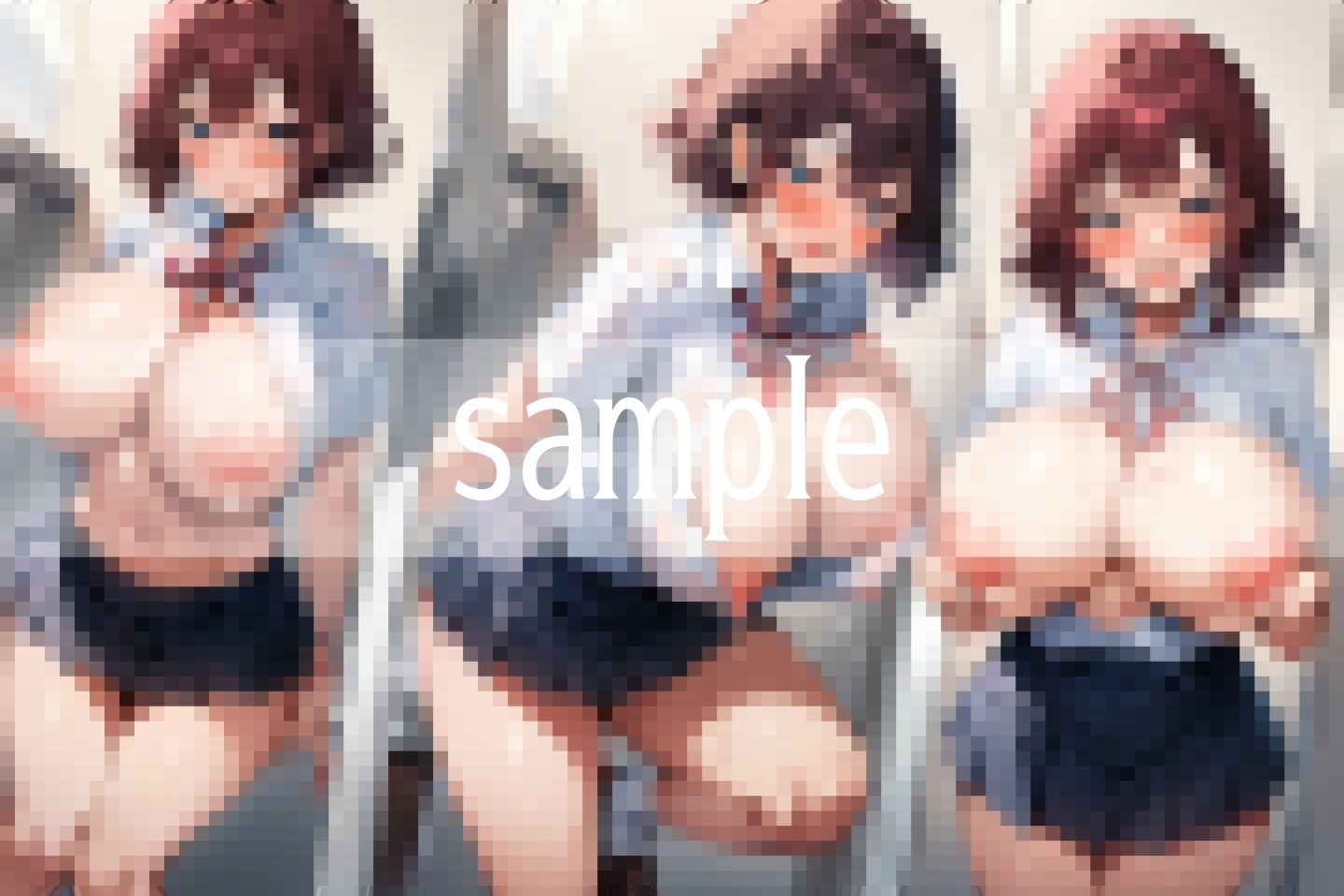 母乳が止まらない...いくいく病の...無限ミルク噴射でぷっしゃー - サンプル画像 8