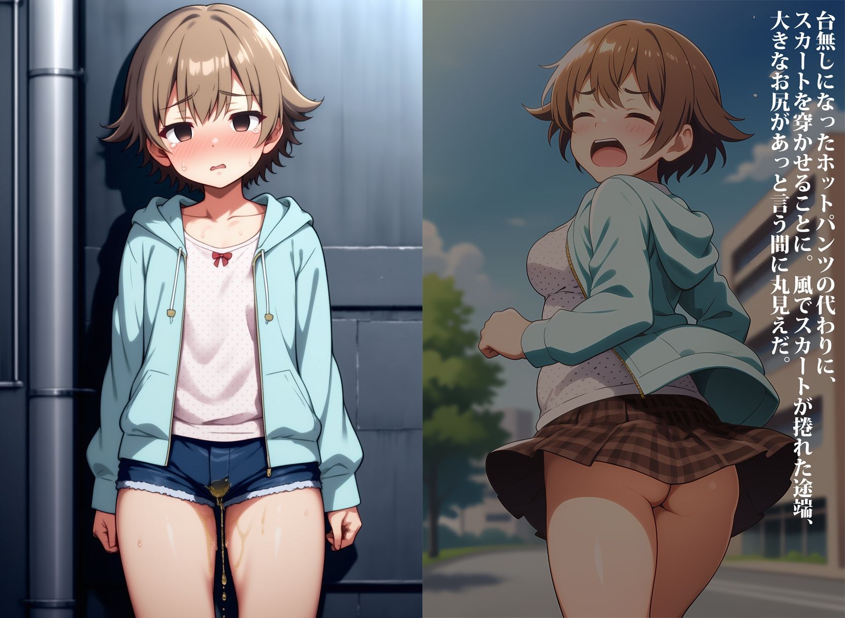 ぽっちゃりメス男子が男の娘に目覚めるまで失禁調教した件 - サンプル画像 7