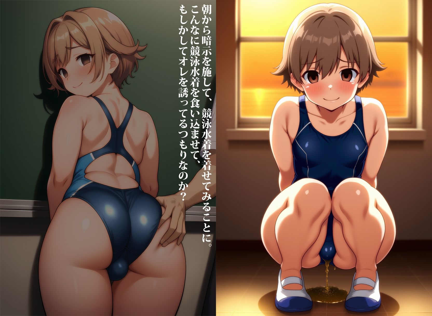 ぽっちゃりメス男子が男の娘に目覚めるまで失禁調教した件 - サンプル画像 8