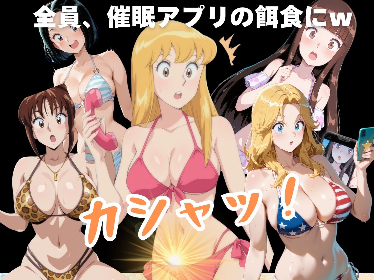 葛飾区亀有海岸派出所 〜水着婦警たちの寝取られ事件簿〜 - サンプル画像 2