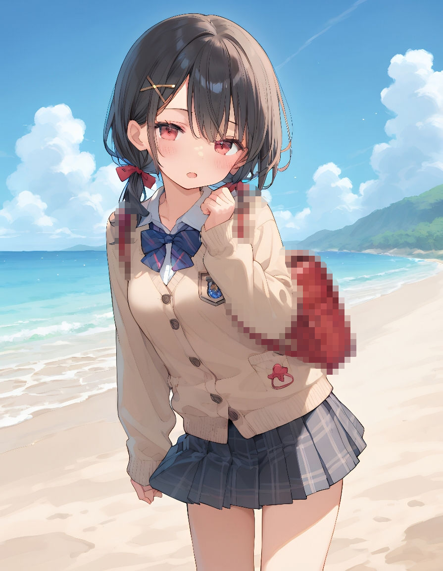 『ぽに★つい！』黒髪美少女萌ええろCG集vol.3【超美麗4K高画質】 - サンプル画像 1