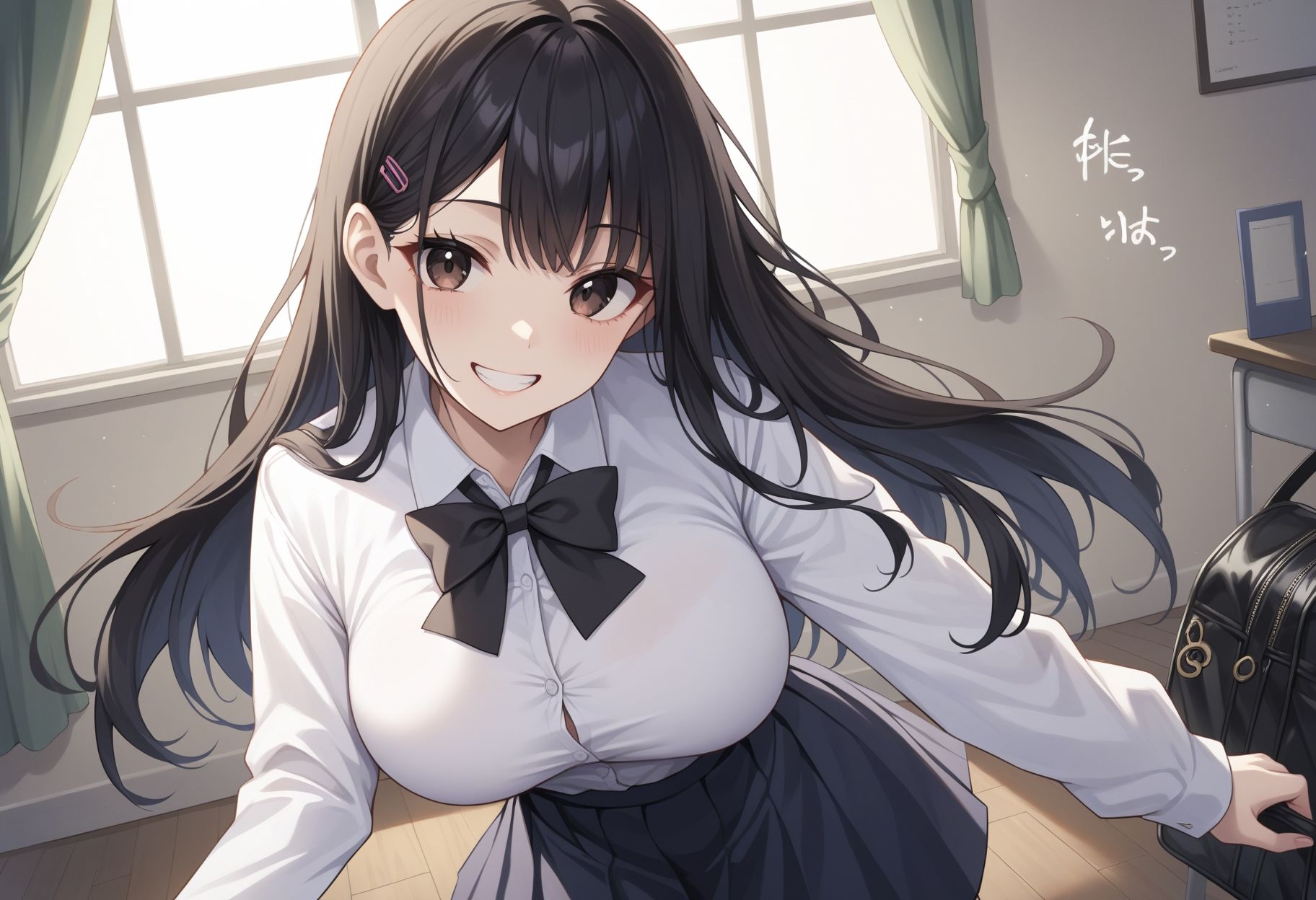 巨乳女子校生  放課後えっち - サンプル画像 5