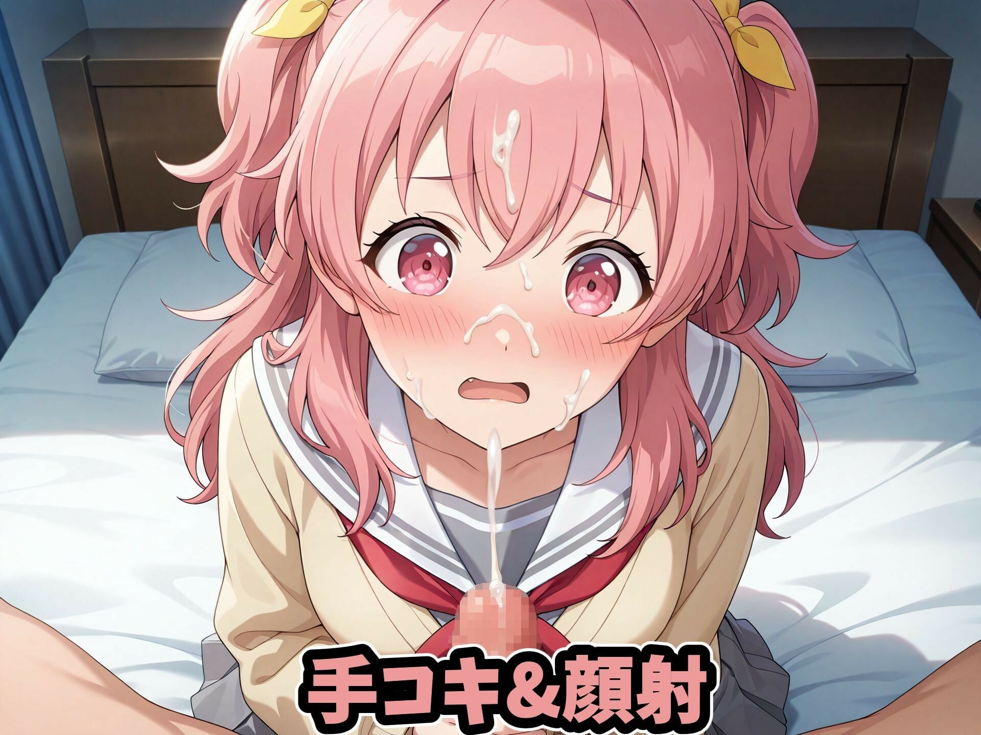 桃〇愛莉 制服イラスト集【全300枚】 - サンプル画像 5