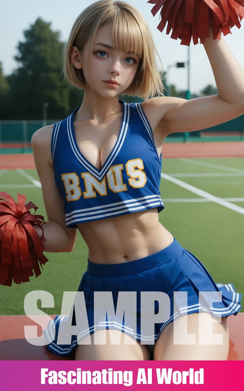 チアガール - サンプル画像 2