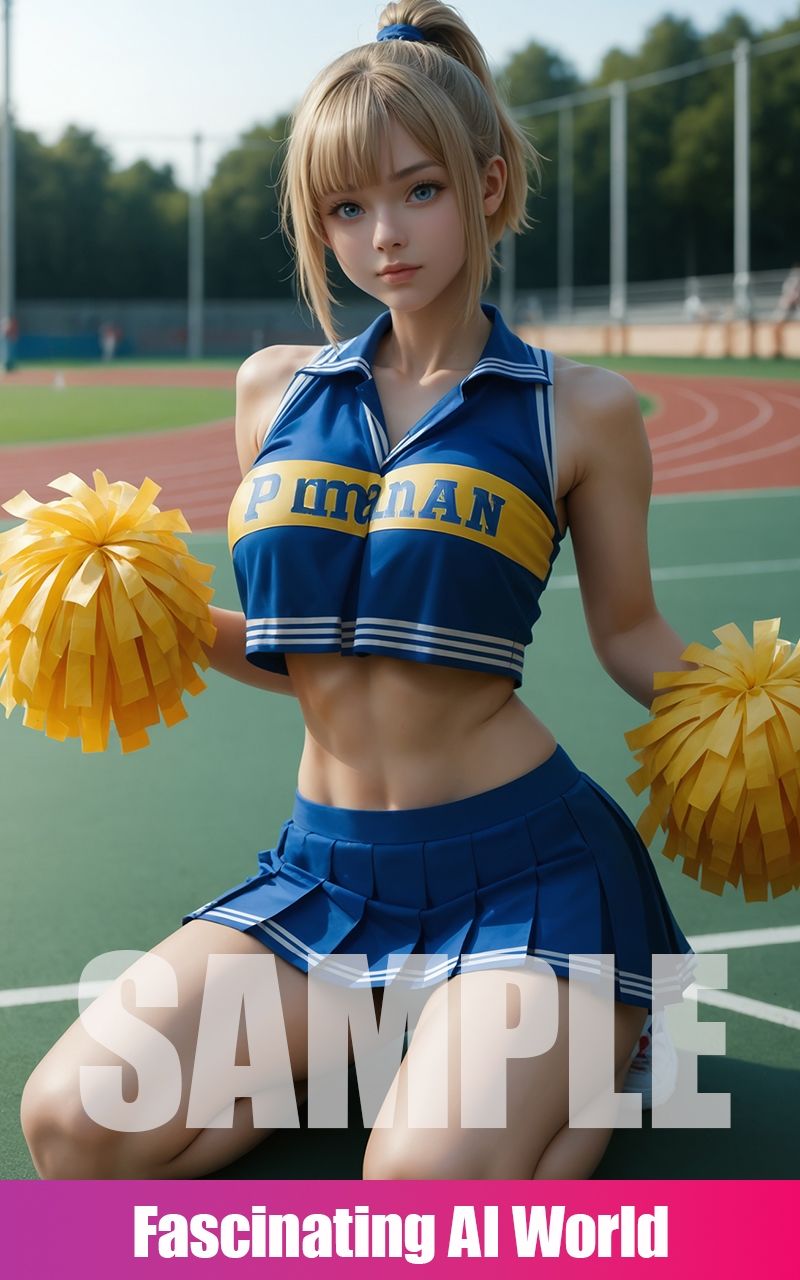 チアガール - サンプル画像 4