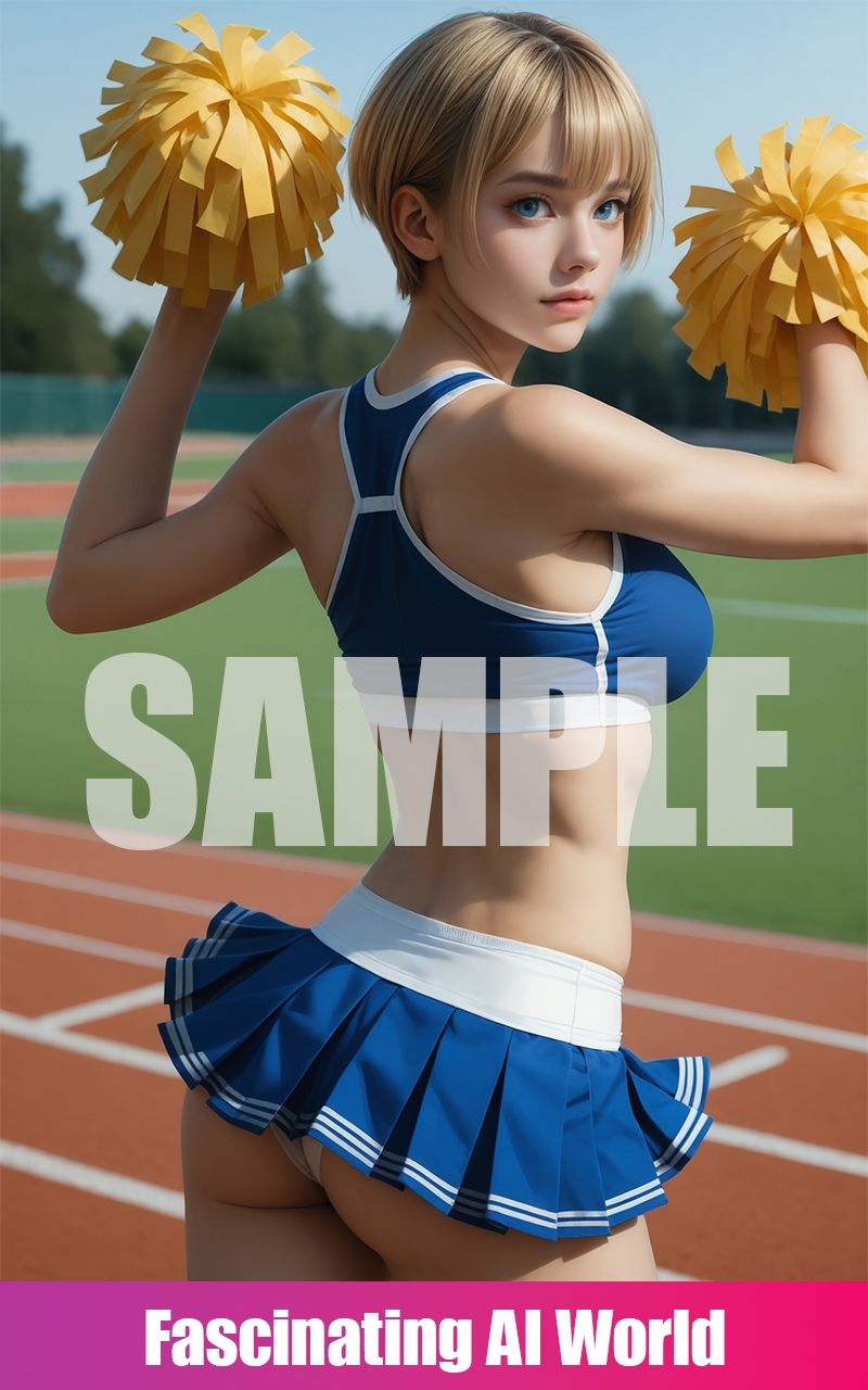 チアガール - サンプル画像 6