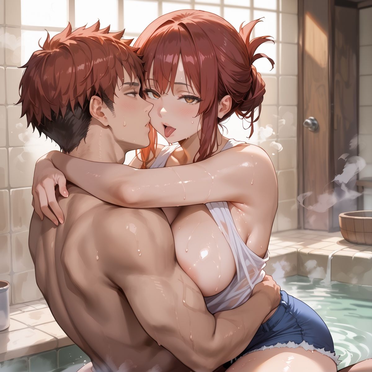 【PART5】ヌキあり！下半身を癒してくれる番台娘 - サンプル画像 2