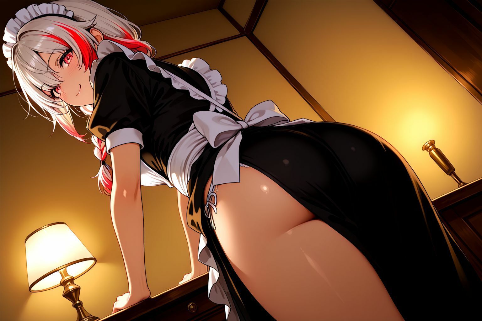 エッチなメイドじゃダメですか？ - サンプル画像 1
