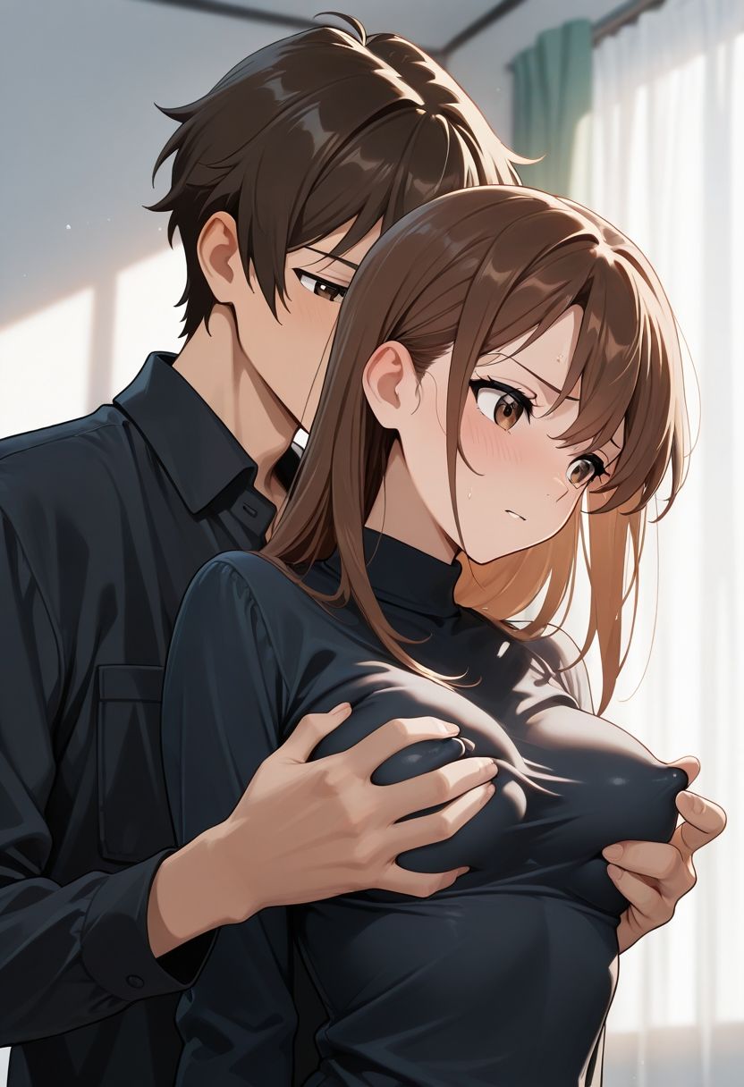 隠れてオナニーする妹の処女を奪って生中出し - サンプル画像 2