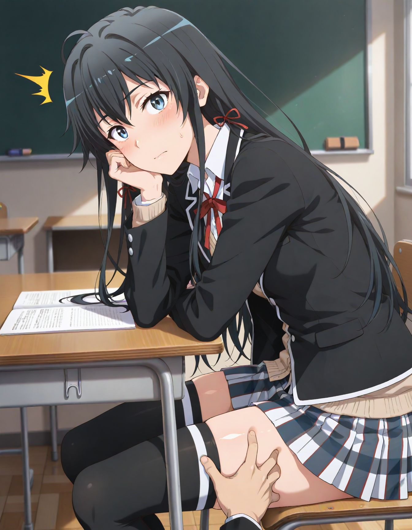 雪ノ下雪乃 自宅＆学校ラブラブえっち - サンプル画像 4