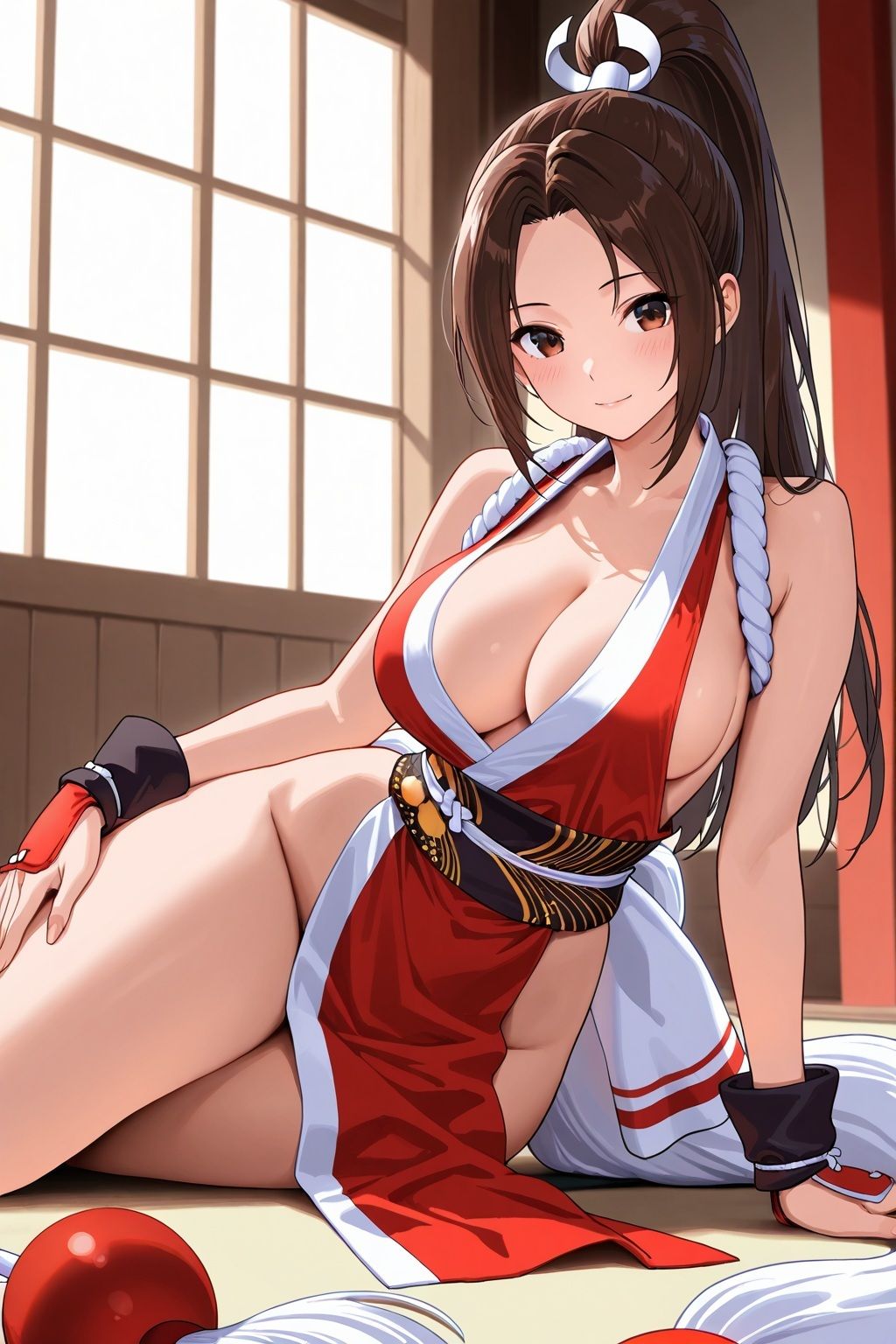 敗北の代償は生中SEXで…くのいち舞 - サンプル画像 2