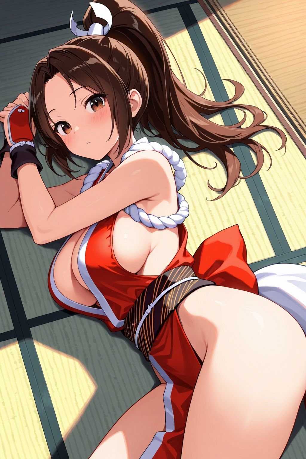 敗北の代償は生中SEXで…くのいち舞 - サンプル画像 3